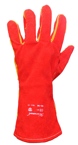 Rękawice dwoinowe wzmacniane - RE-190