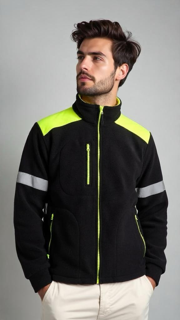 UB-172 Bluza polarowa Black Line